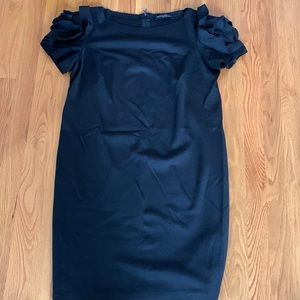 Black “Pietro Brunelli” Short Sleeve Dress - SIZE M!